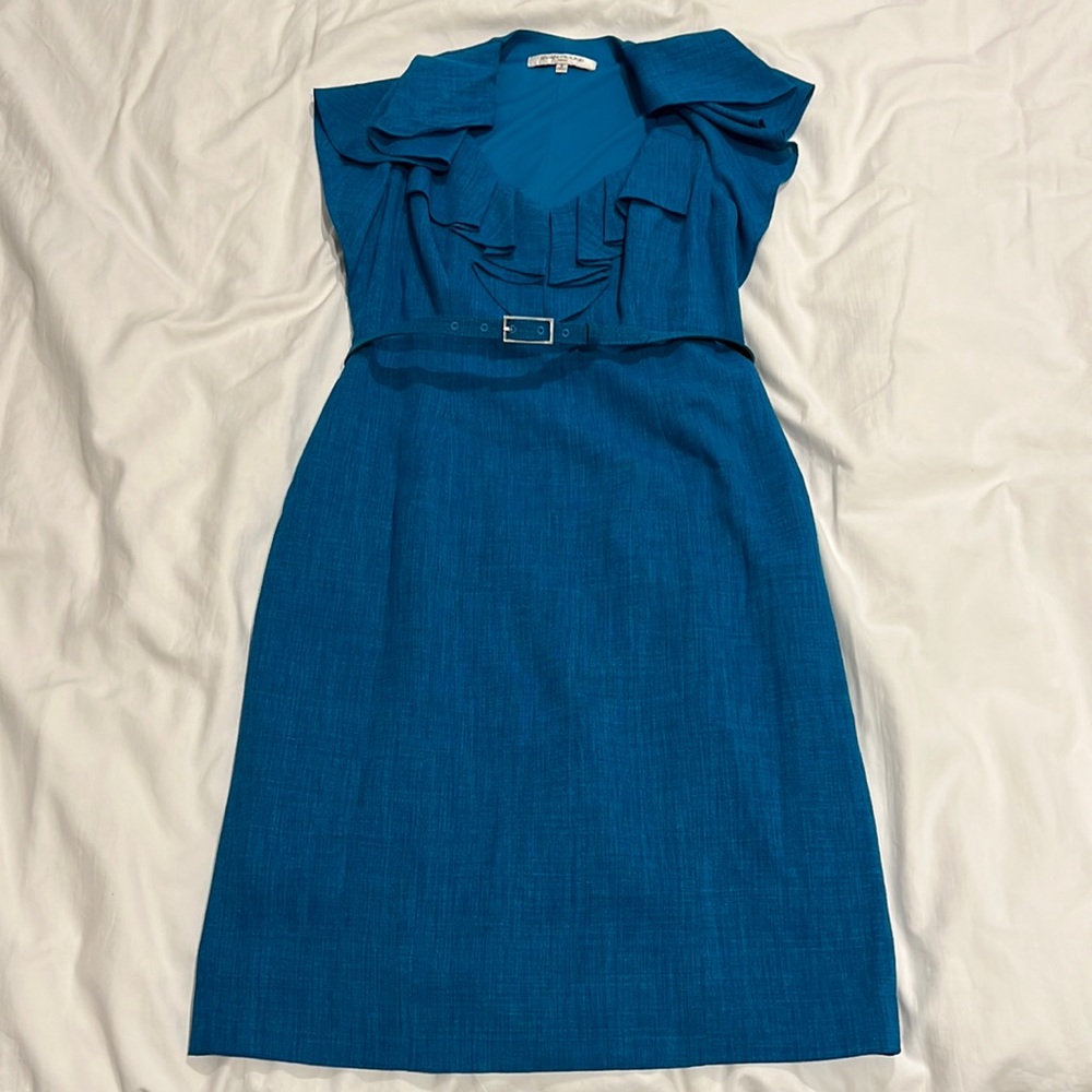 Dress with ruffle